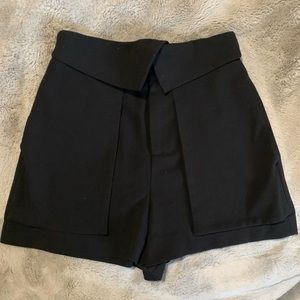 Black High Waisted Zara Shorts XS